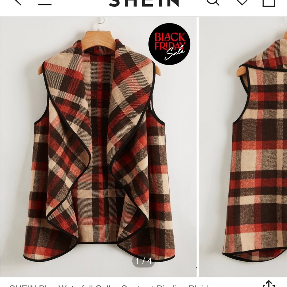 Waterfall vest